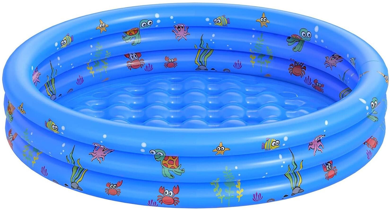 Aga Dětský bazén DS2804-BL 150 × 50 cm, modrý