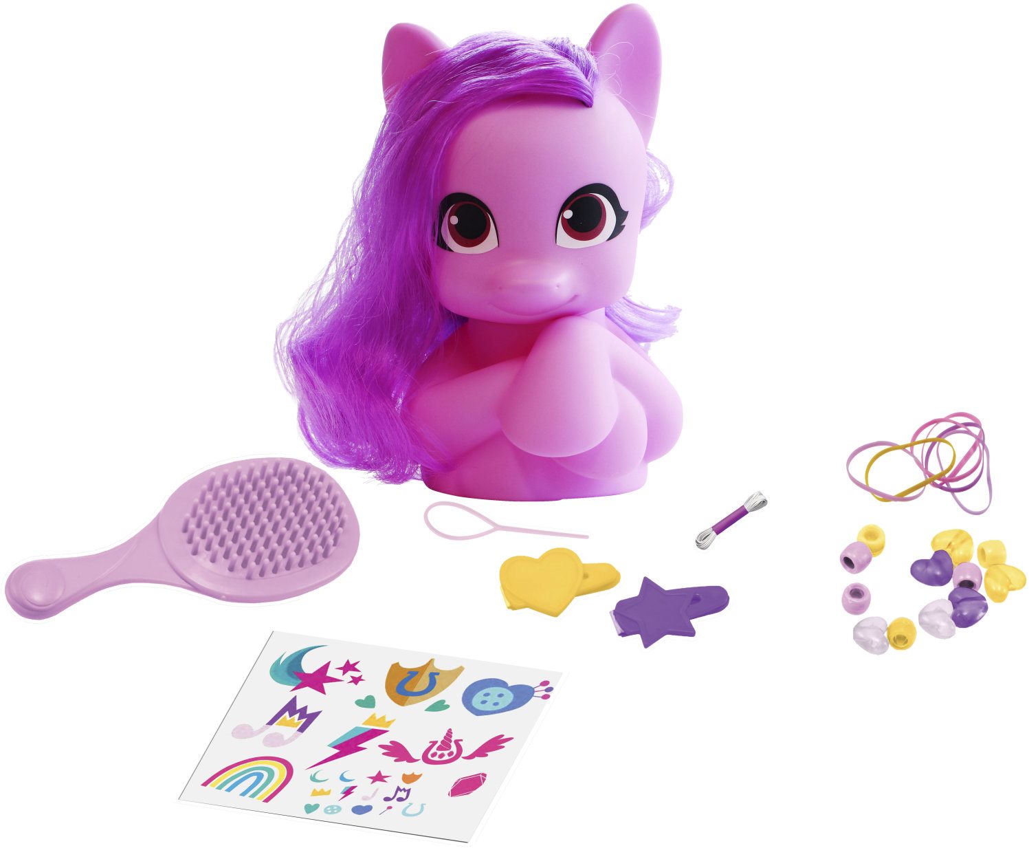 HTI Toys My Little Pony princezna Pipp česací hlava