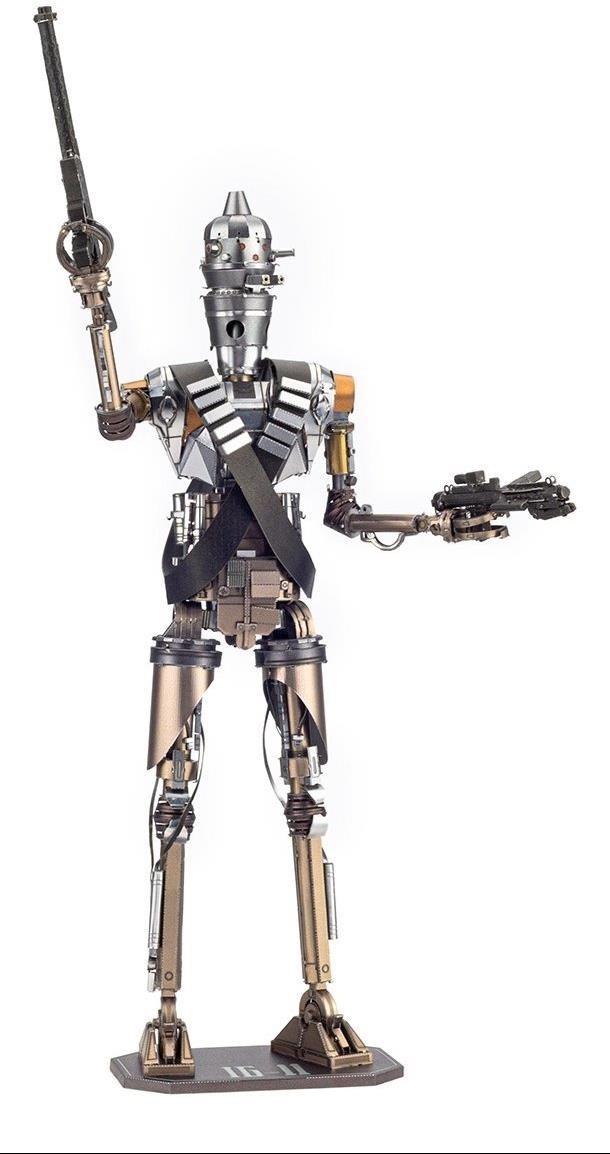 Metal Earth 3D puzzle Star Wars The Mandalorian: IG-11 (ICONX)
