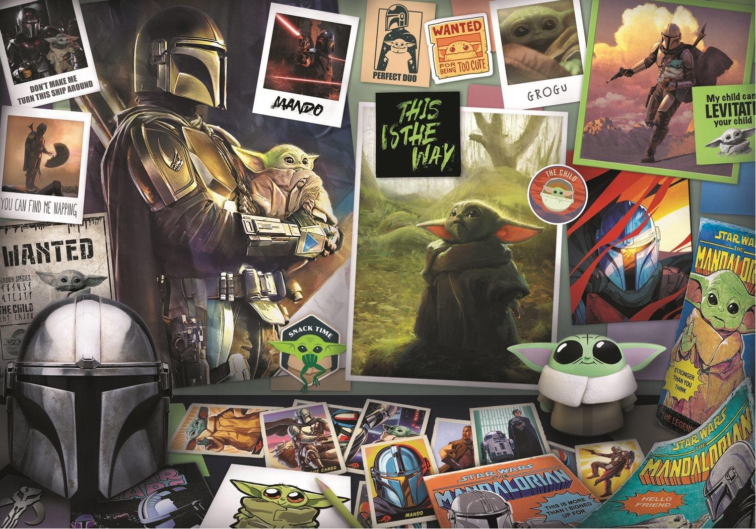 Trefl Puzzle The Mandalorian: Grogu 1000 dílků