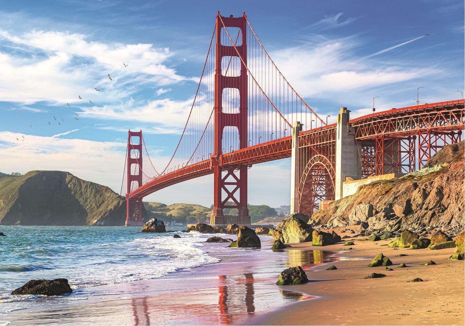 Trefl Puzzle Most Golden Gate, San Francisco, USA 1000 dílků