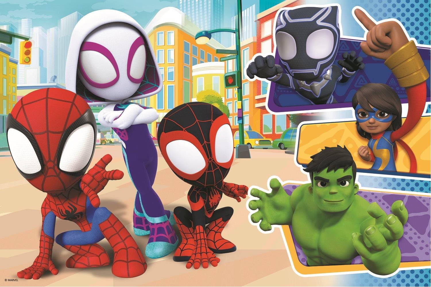 Trefl Puzzle Spidey a jeho úžasní přátelé MAXI 24 dílků