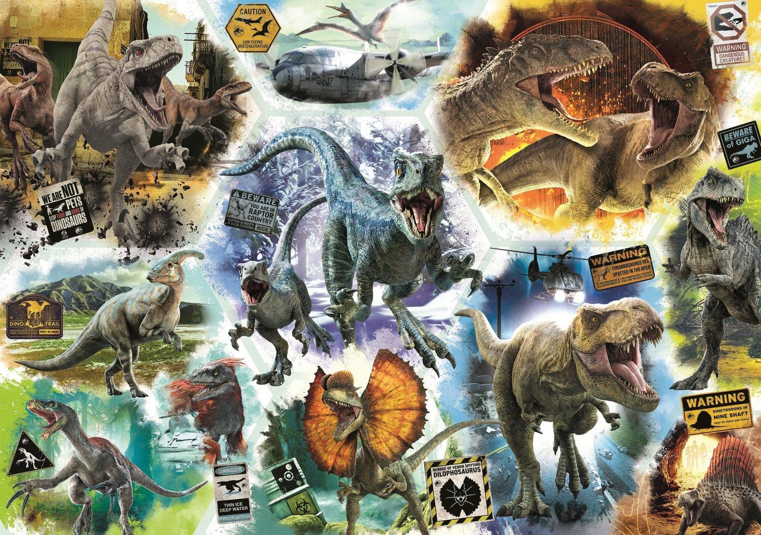 Trefl Puzzle Jurský svět: Nadvláda 1000 dílků