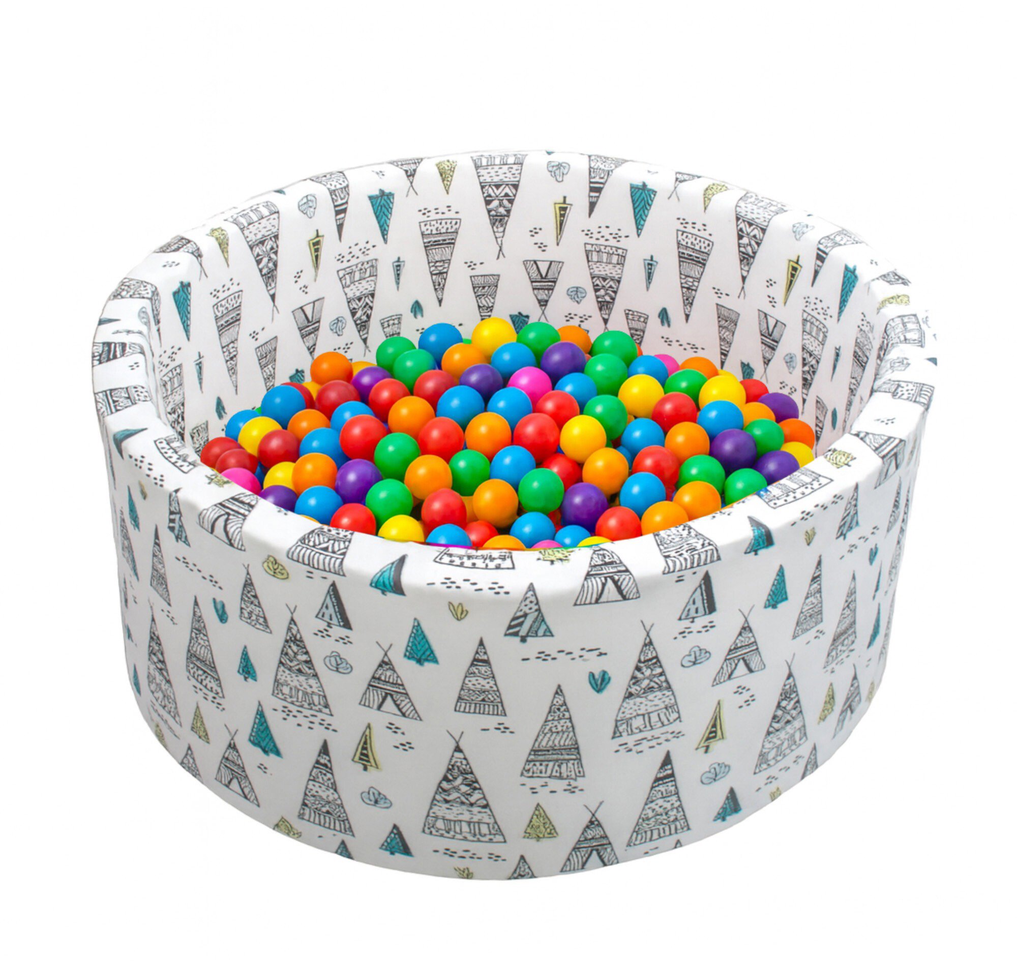 Aga Suchý bazén s míčky 90 × 40 cm Teepee