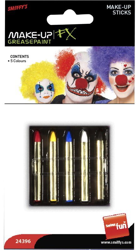 SMIFFYS Barvy na obličej 5 tužek