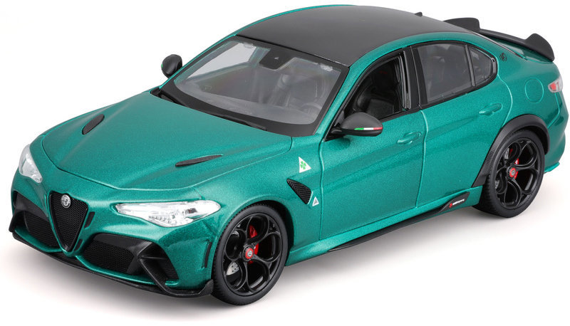 Bburago Alfa Romeo Giulia GTA 1:18 zelená metalíza