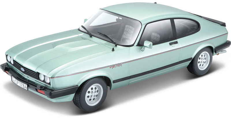 Bburago Plus Ford Capri 1982 1:24 světle zelená