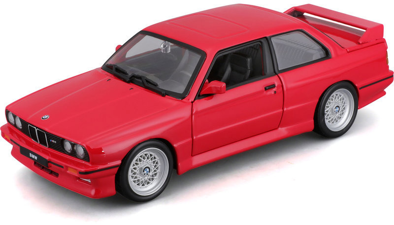 Bburago BMW 3 Series M3 1988 1:24 červená