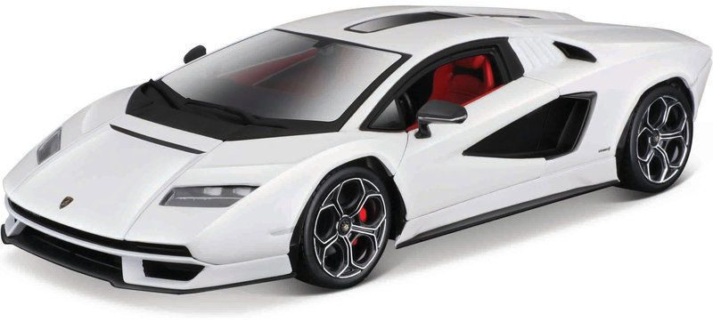 Bburago Lamborghini Countach LPI 800-4 1:24 bílá