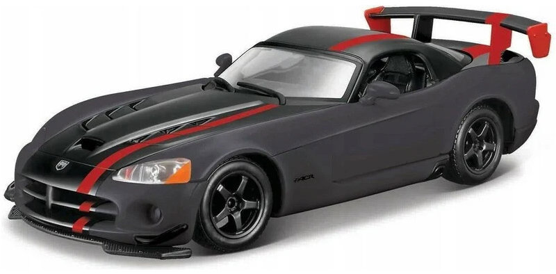 Bburago Dodge Viper SRT 10 ACR 1:24 stříbrná
