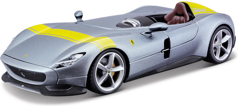 Bburago Ferrari Monza SP1 1:24 stříbrná