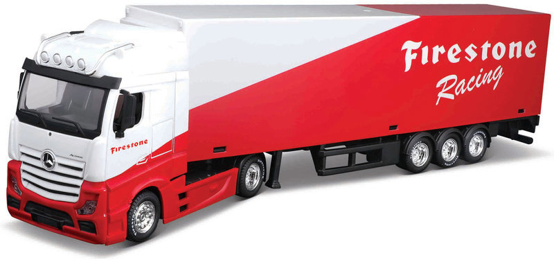 Bburago Mercedes-Benz Actros Gigaspace 1:43 Firestone