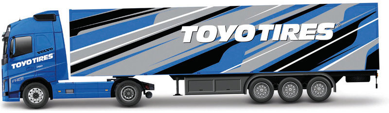Bburago Volvo FH16 Globetrotter 750 XXL 1:43 Toyo Tires