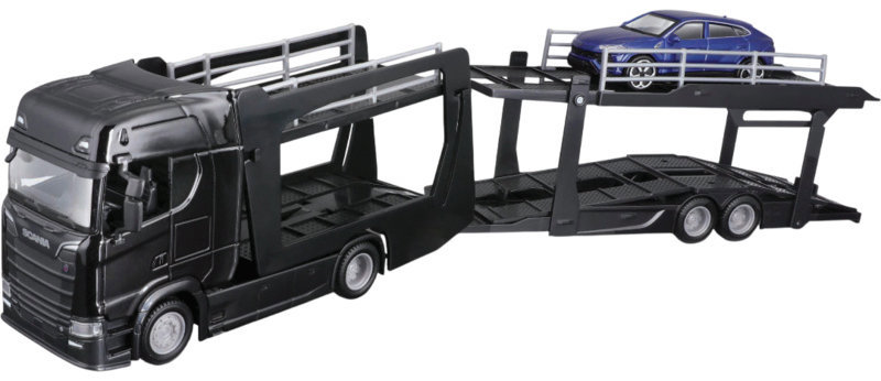 Bburago Scania 770S Black s Lamborghini Urus 1:43