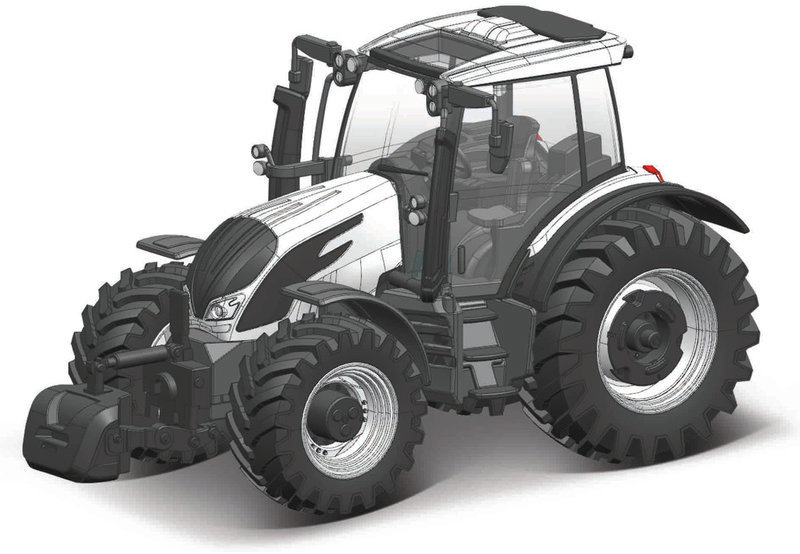 Bburago Valtra N174 1:43