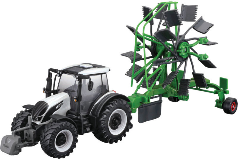Bburago Valtra N174 se shrnovačem 1:50
