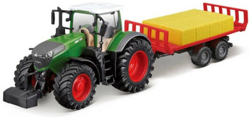 Bburago Fendt 1050 Vario s vlečkou 1:50