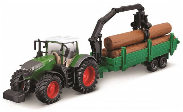 Bburago Fendt 1050 Vario se dřevem 1:50