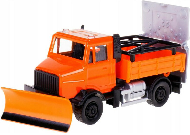 Bburago nákladní auto s pluhem 1:50