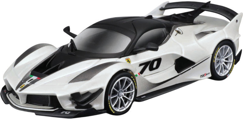Bburago Ferrari FXX-K EVO 2017 1:43 bílo-černá
