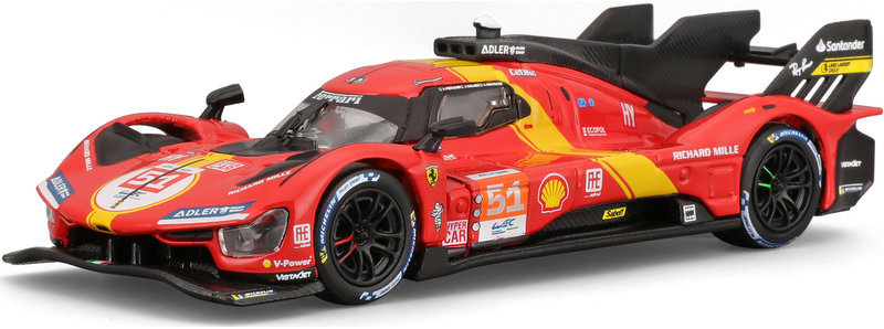 Bburago Ferrari 499P LMH 2023 1:43 24H Le Mans Champion