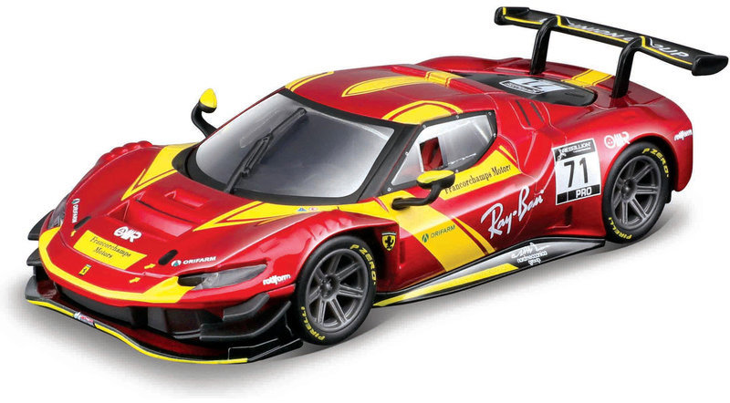 Bburago Ferrari Racing 296 GT3 2023 1:43