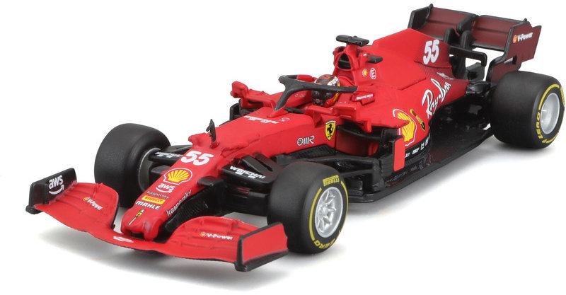 Bburago Signature Ferrari SF21 1:43 #55 Sainz