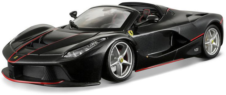 Bburago Signature Ferrari LaFerrari Aperta 1:43 černá