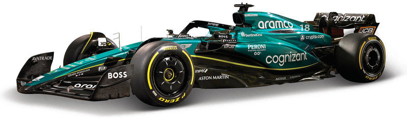 Bburago Aston Martin AMR23 1:43 #18 Stroll