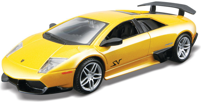 Bburago Plus Lamborghini Murcielago LP 670-4 SV 1:32 žlutá