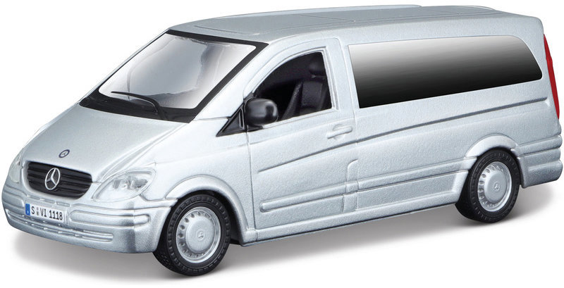 Bburago Mercedes-Benz Vito 1:32 šedá metalíza