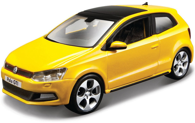 Bburago Volkswagen Polo GTI V 1:32 žlutá