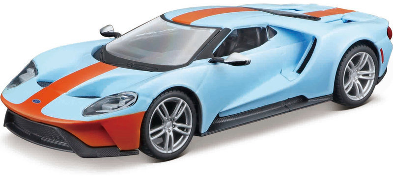 Bburago Ford GT 2019 1:32 světle modrá