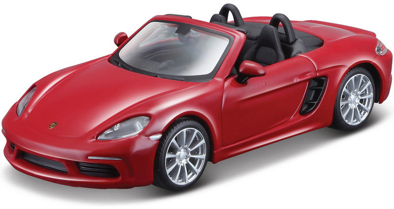 Bburago Porsche 718 Boxster 1:32 červená