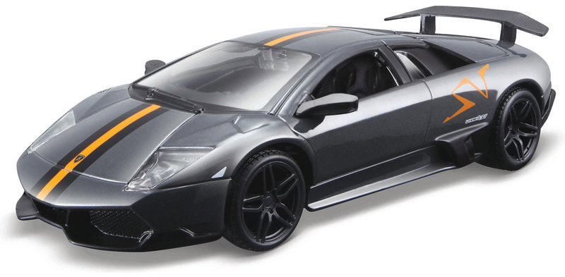 Bburago Lamborghini Murcielago LP 670-4 SV 1:32 šedá matná