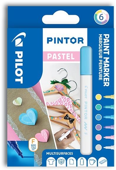 PILOT Pintor F, pastelové barvy