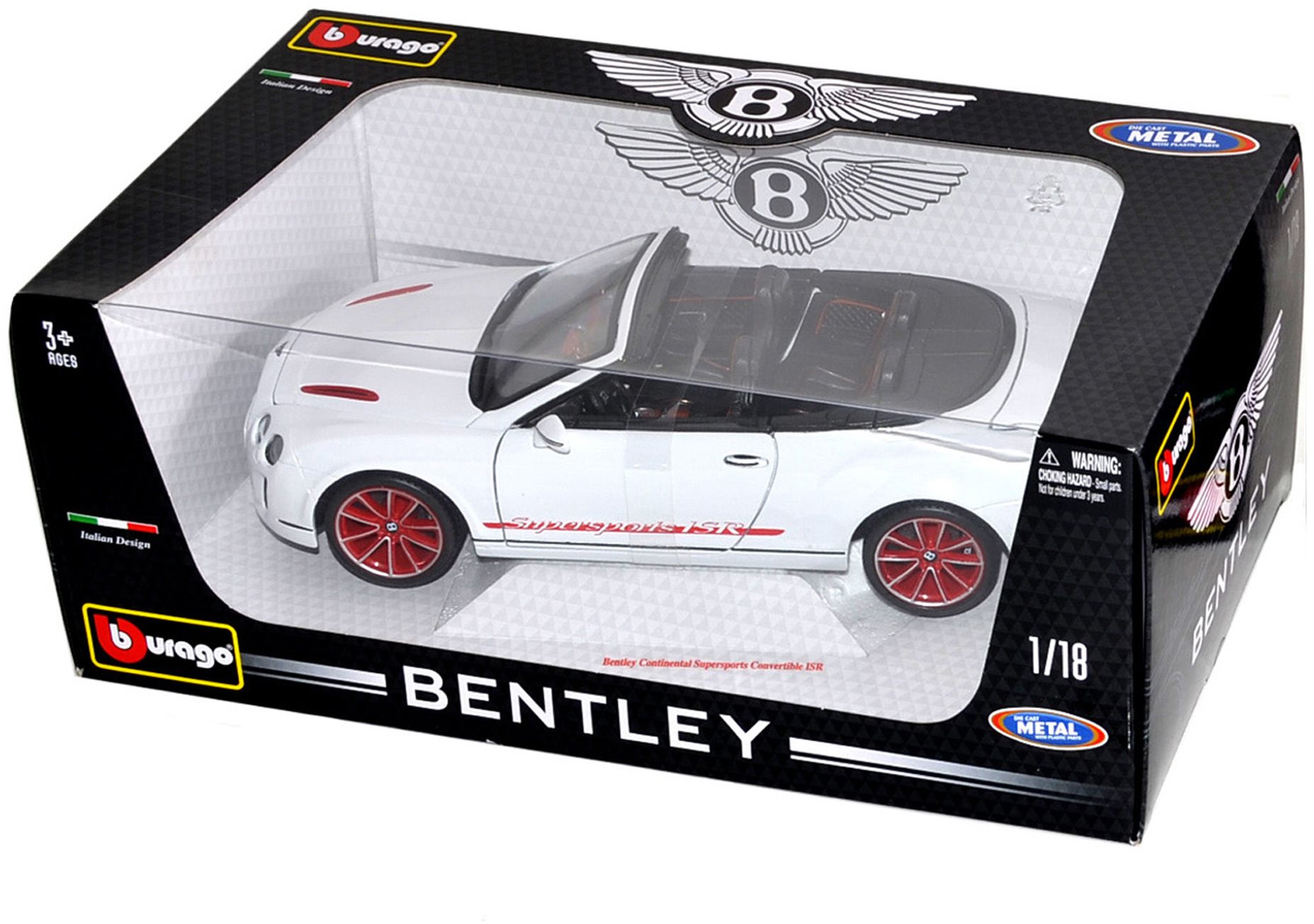 Bburago La Ferrari Aperta červená