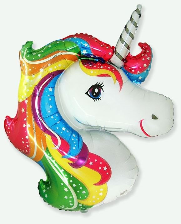 Balón foliový jednorožec - unicorn 102 cm