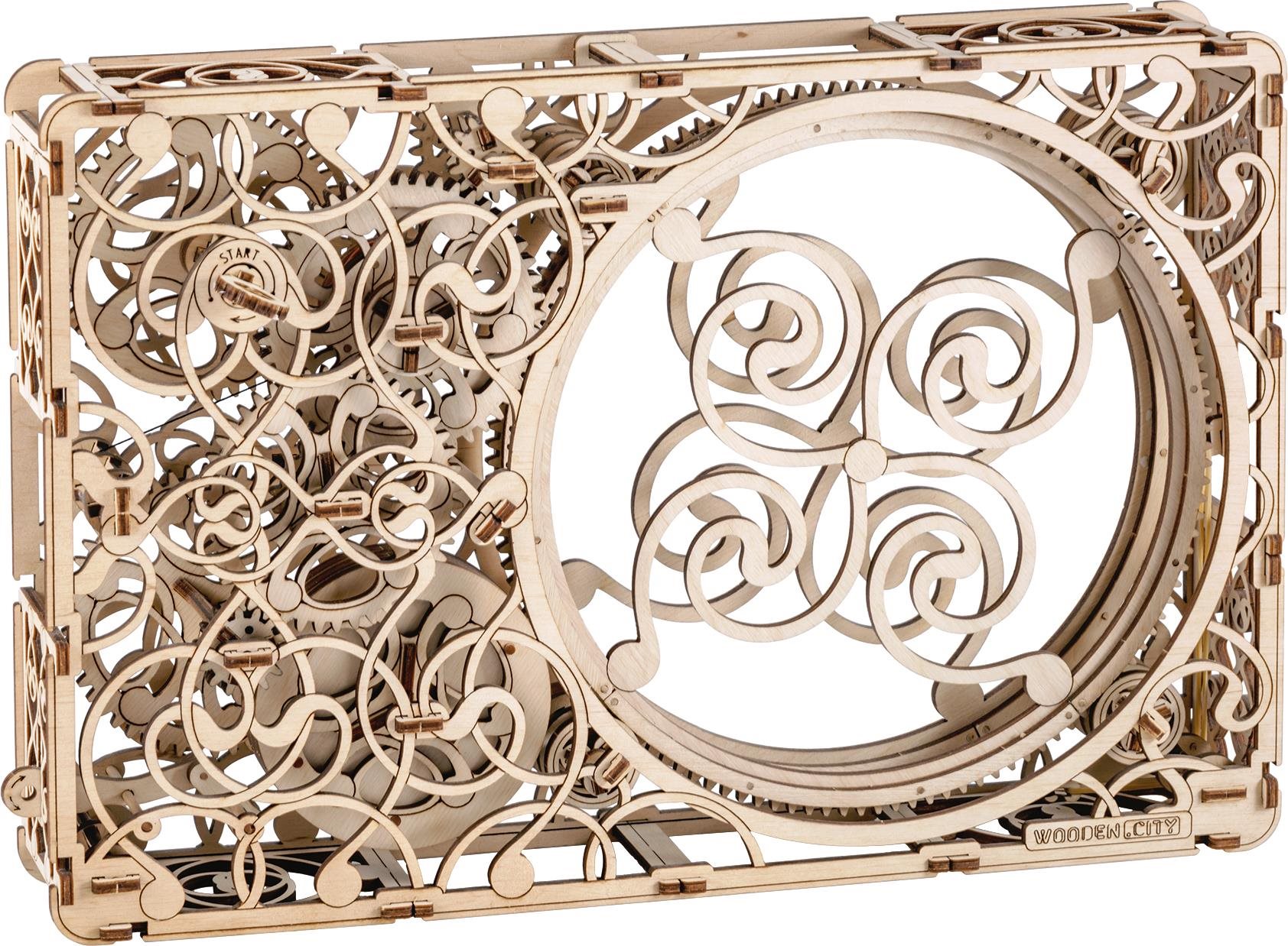 WOODEN CITY Mechanický obraz 275 dílů