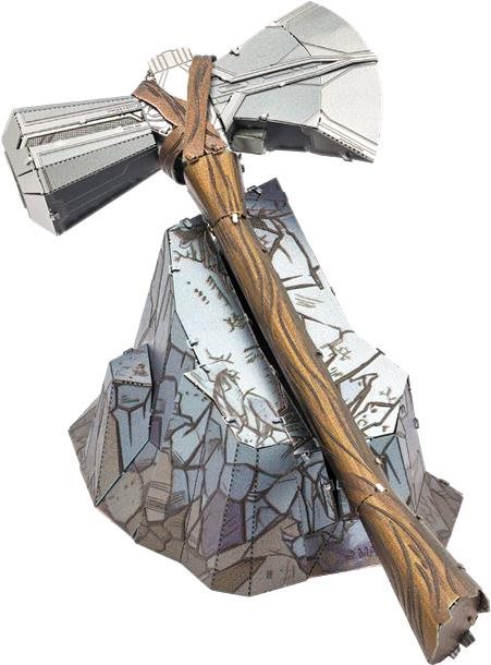 Metal Earth 3D puzzle Avengers: Thórova sekera