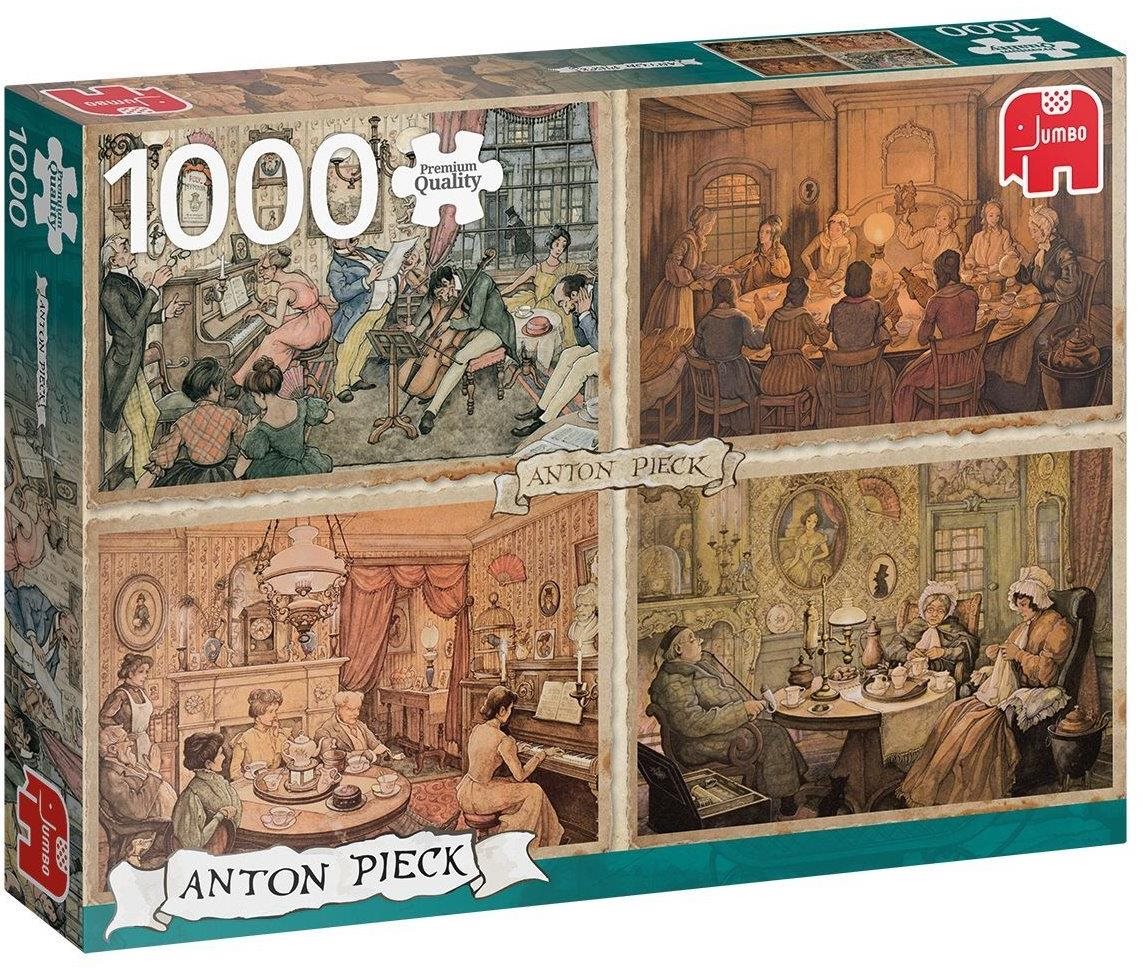Jumbo Puzzle Setkání v obývacím pokoji 1000 dílků