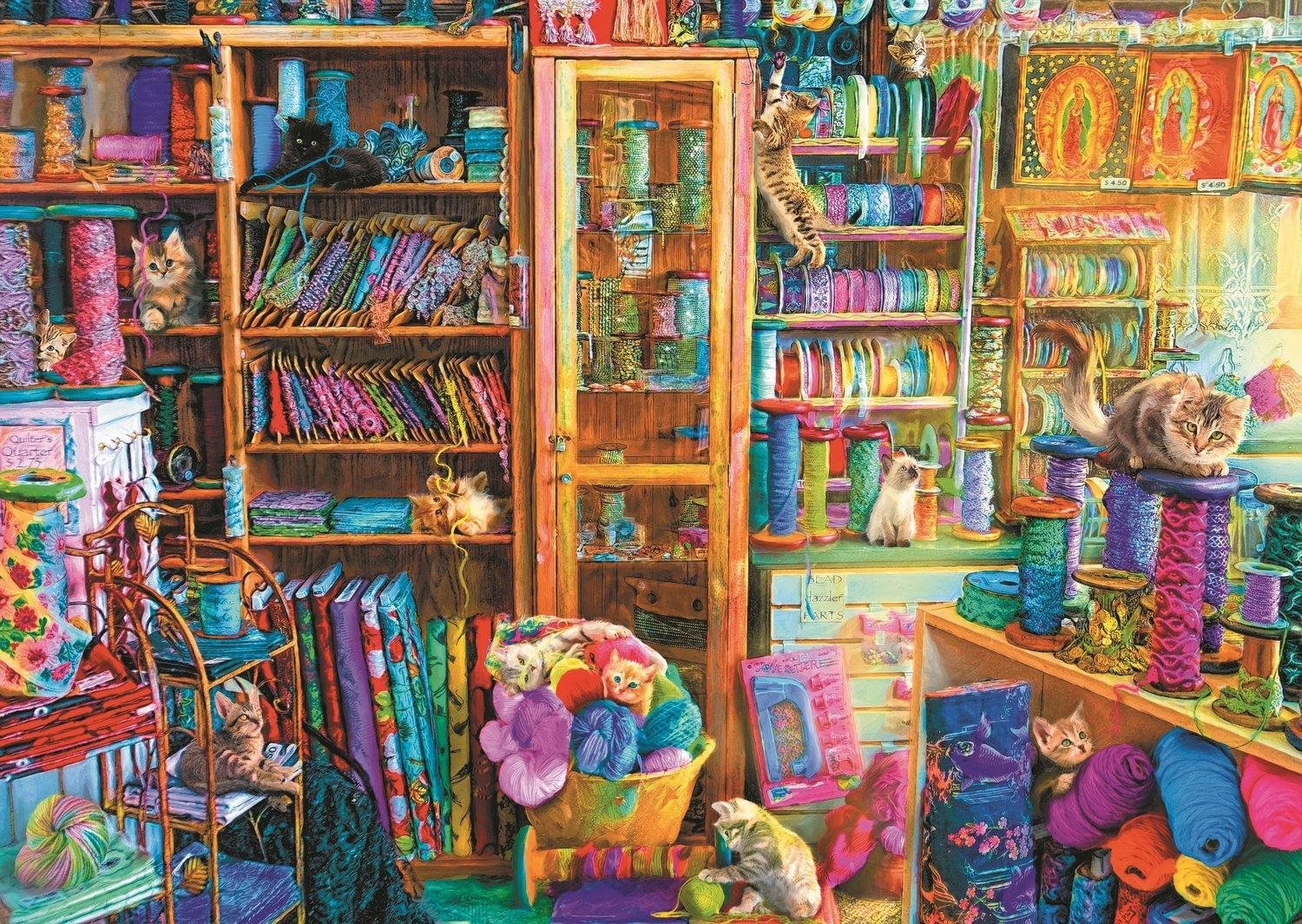 Trefl Puzzle Kočičí ráj 2000 dílků