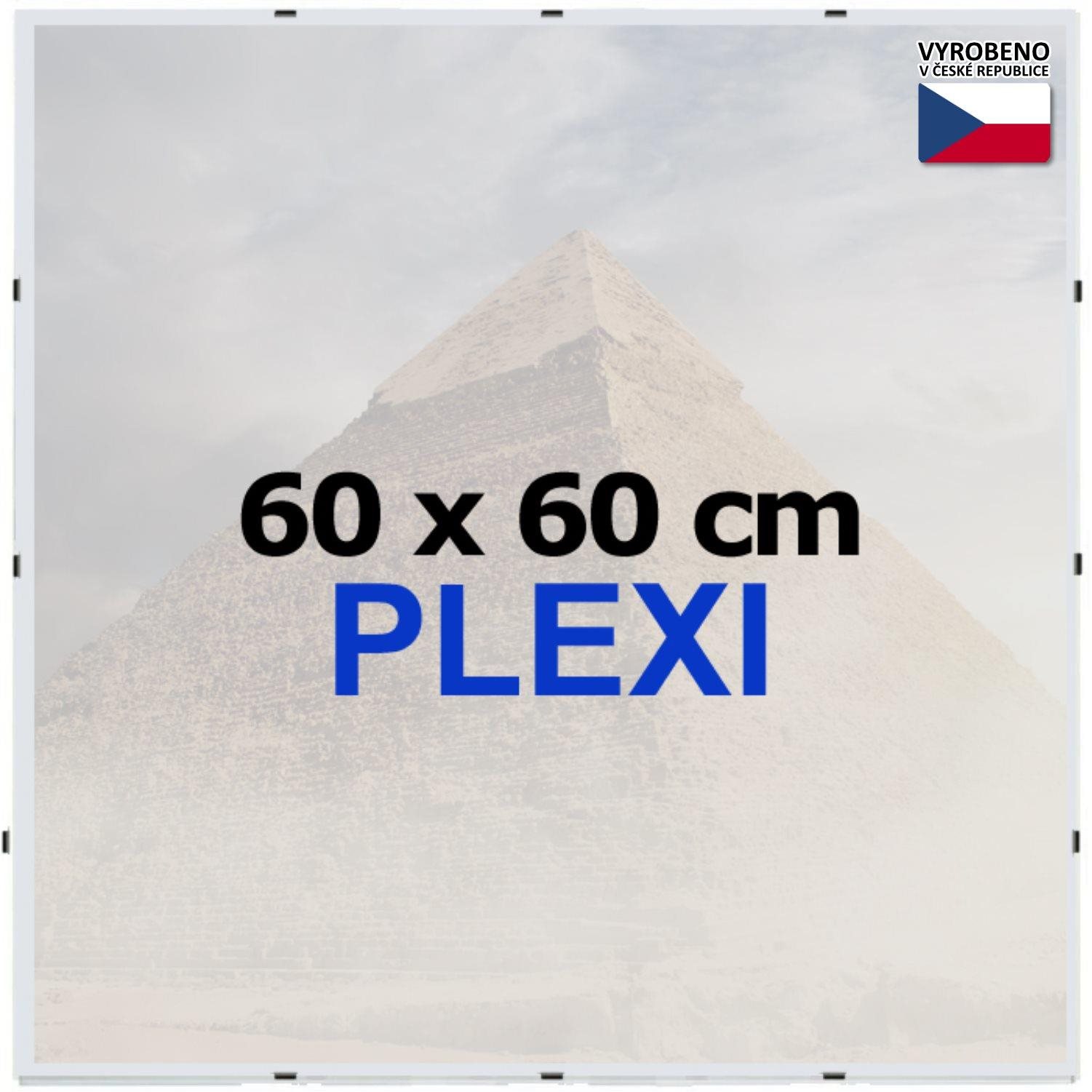 BFHM Rám na puzzle Euroclip, 60 × 60 cm, plexisklo