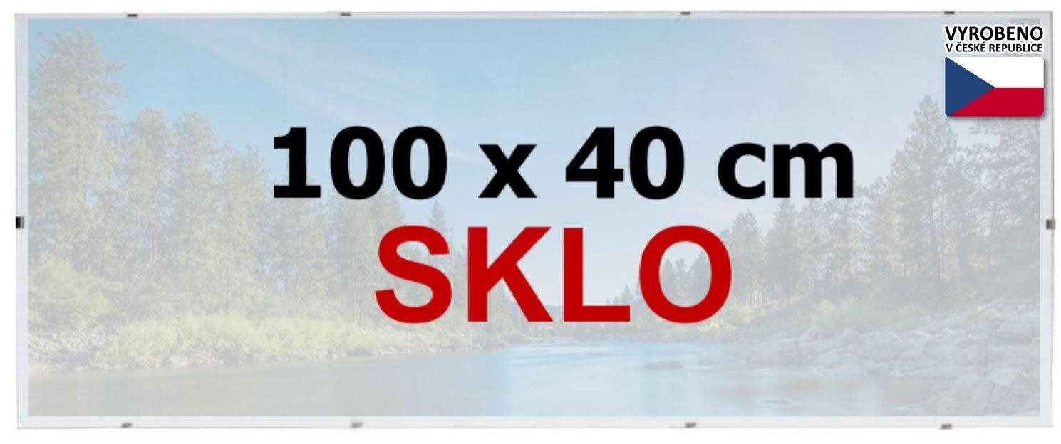 BFHM Rám na puzzle Euroclip, 100 × 40 cm, sklo