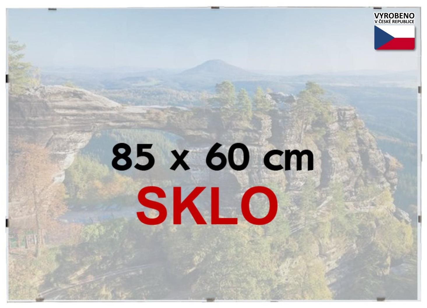 BFHM Rám na puzzle Euroclip, 85 × 60 cm, sklo