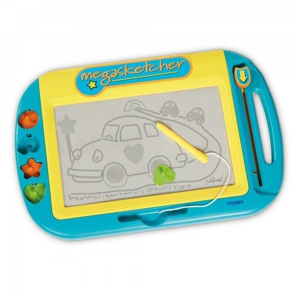 Megasketcher - Magnetická kreslící tabule s automatickým mazáním