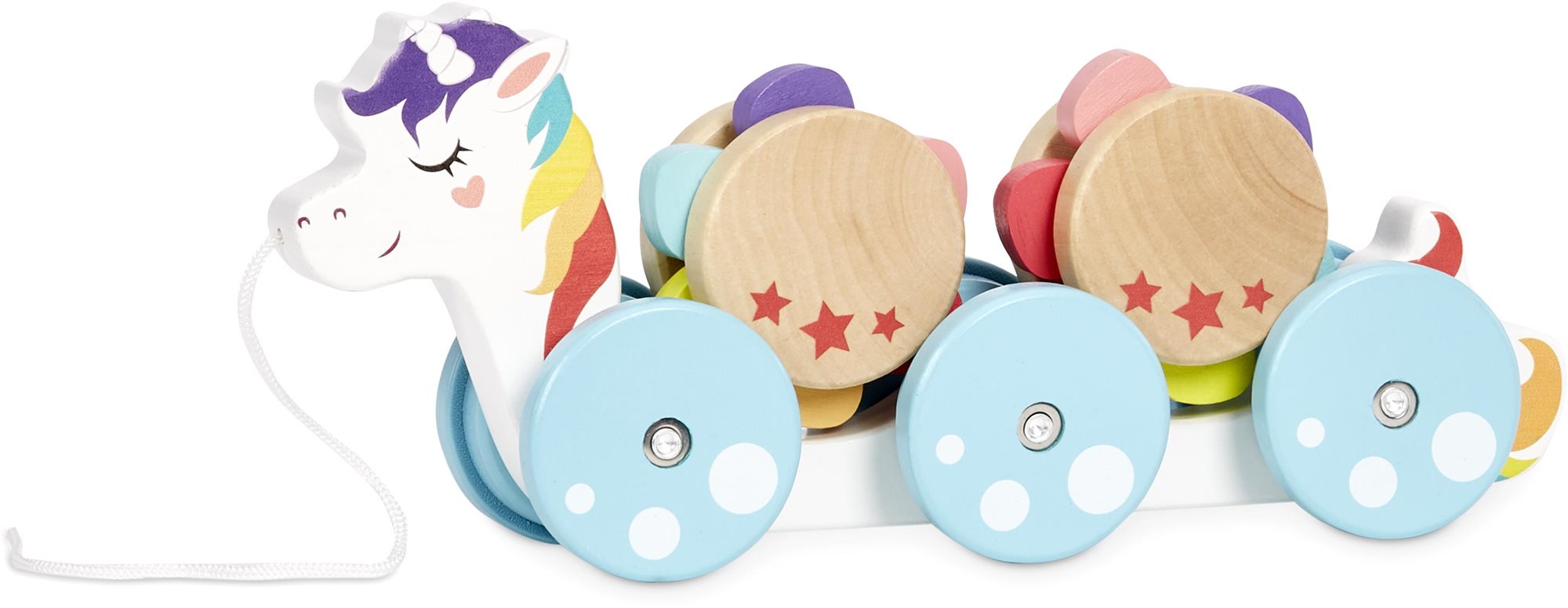 Little Tikes Wooden Critters Dřevěné tahací hračky – Jednorožec