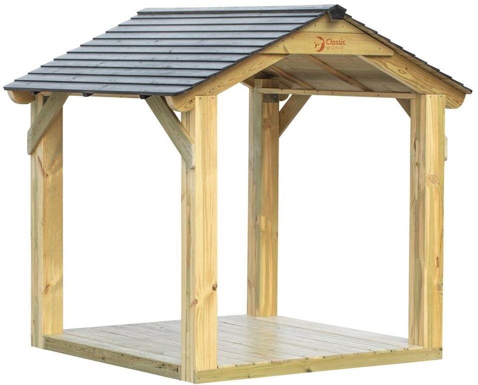 Jarabák Dřevěný dětský zahradní domeček Classic World