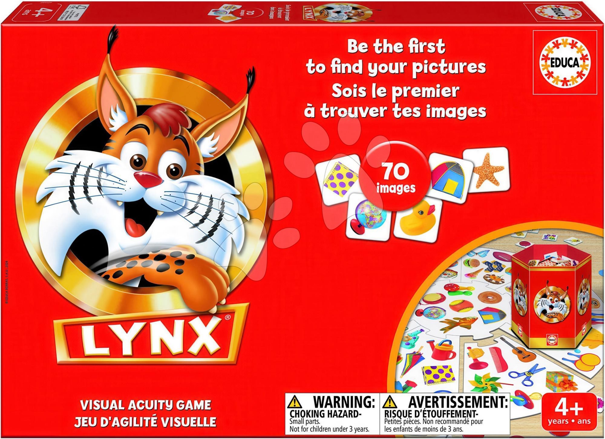 EDUCA Lynx - Junior, 70 obrázků
