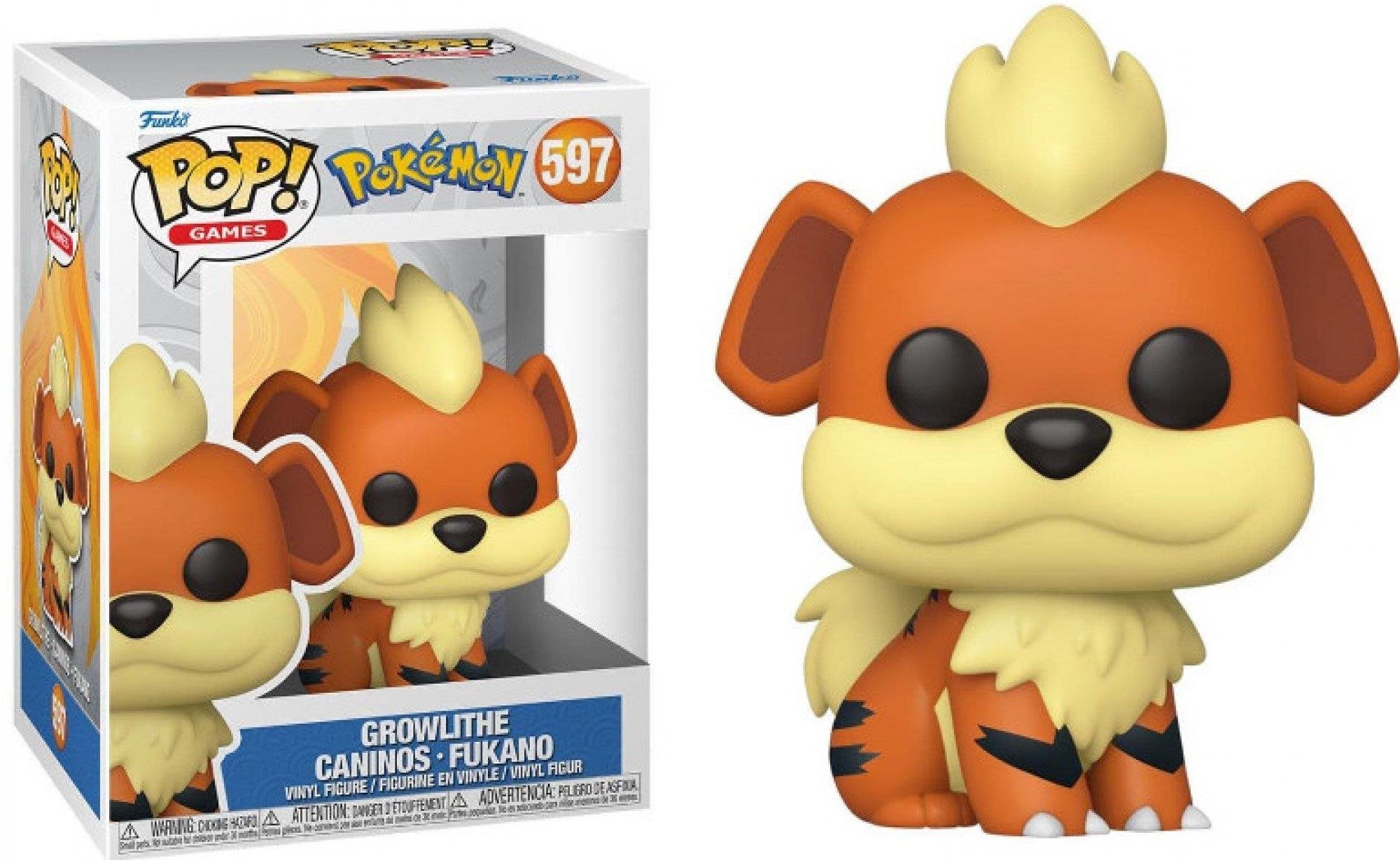 Funko Pop! Pokémon Growlithe Games